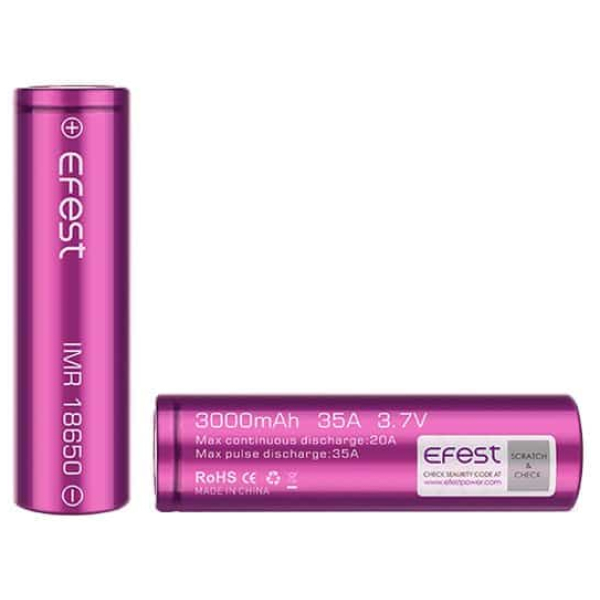 Batería EFEST 18650 - 3000mAh 20A - Imagen 2