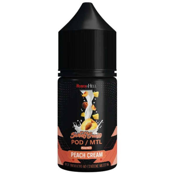 Heaven & Hell Peach Cream POD/MTL 30ml