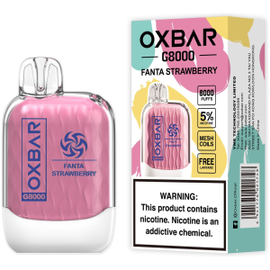 Oxbar Fanta Frutilla 8000 Puffs