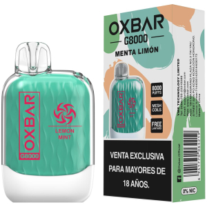 Oxbar Menta Limón 8000 Puffs