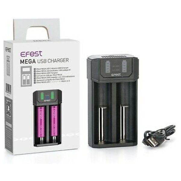 Cargador Efest Mega Usb