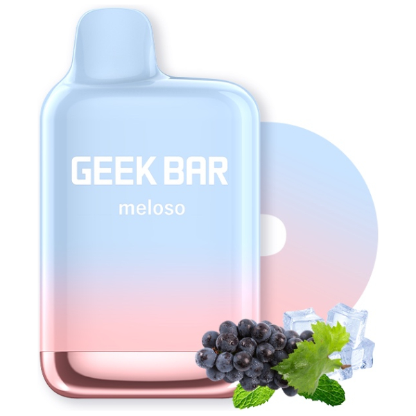 Geek Bar Meloso Max Grape Ice 9000 Puff - Imagen 2
