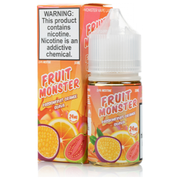 Fruit Monster Passion Fruit Orange Guava Salt 30ml