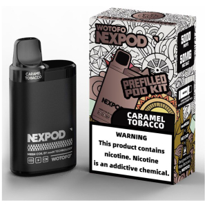 Vaporizador Wotofo Nexpod Kit Caramel Tobacco 5000 Puffs