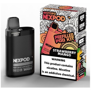 Vaporizador Wotofo Nexpod Kit Strawberry Mango 5000 Puffs