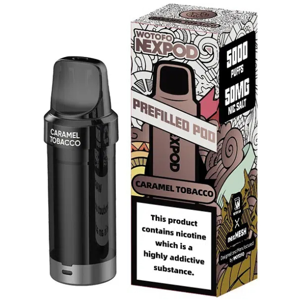 Cartucho de Recarga Wotofo Nexpod Caramel Tobacco