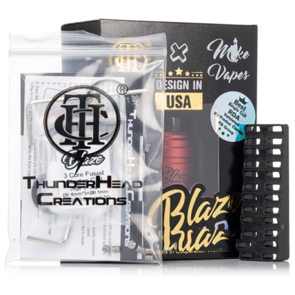 Atomizador Thunderhead x Mike Vapes Blaze Solo RDA - Imagen 3