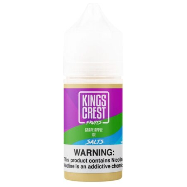 Kings Crest Fruits Grape Apple Ice Salt 30ml