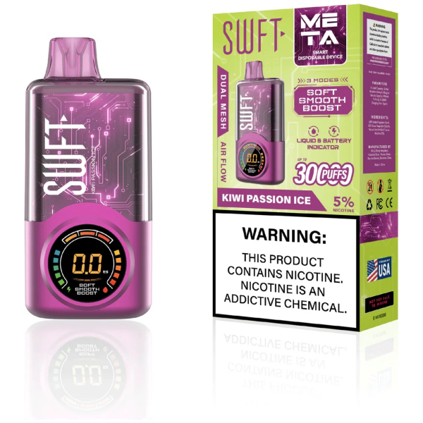 SWFT Dual Mesh 30000 Puff Kiwi Passion Ice