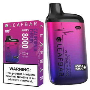 LEAFBAR PLATINUM 8000 Puff California Cherry