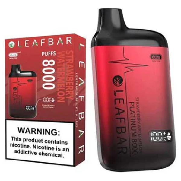 LEAFBAR PLATINUM 8000 Puff Strawberry Watermelon