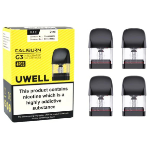 Cartuchos Uwell Caliburn G3 3ml + Resistencia