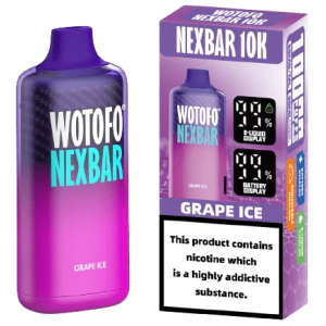 Wotofo Nexbar 10000 Puffs Grape Ice