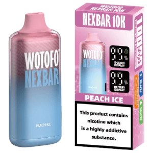 Wotofo Nexbar 10000 Puffs Peach Ice
