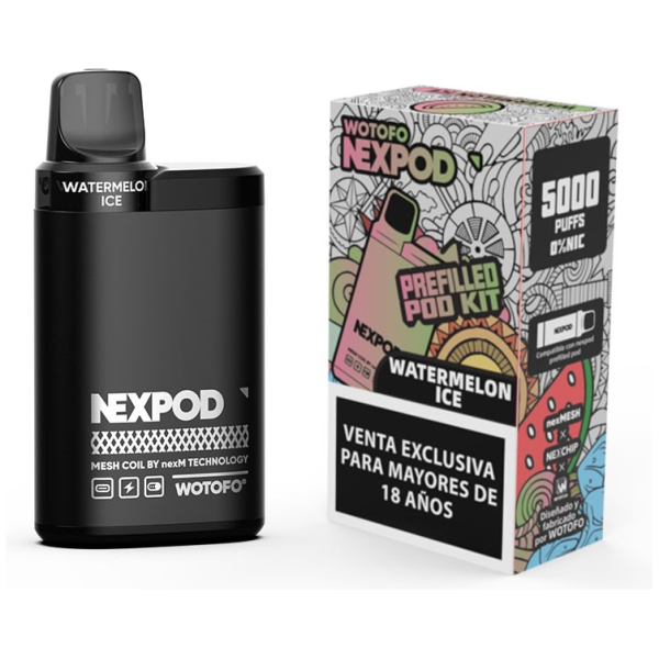 Vaporizador Wotofo NexPod Kit Watermelon Ice