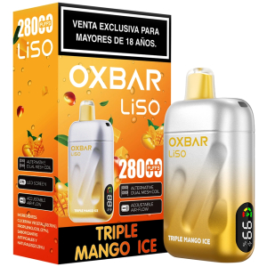Vaporizador Oxbar Liso 28000 Puffs Triple Mango Ice
