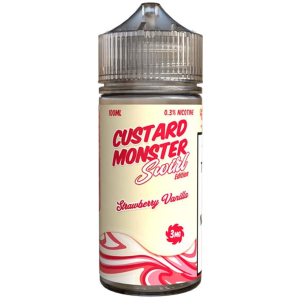 Custard Monster Swirl Strawberry Vanilla 100ml