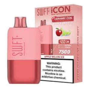 Vaporizador SWFT ICON 7500 Puff  Apple Melon Ice