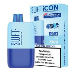 Vaporizador SWFT ICON 7500 Puff Blue Razz Berry Ice