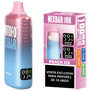Wotofo Nexbar 10000 Puffs Peach Ice