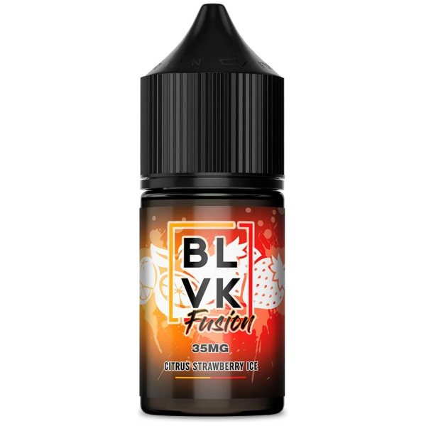 Blvk Fusion Citrus Strawberry Ice Salt 30ml