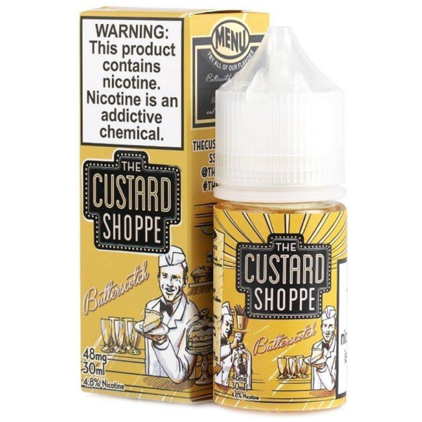The Custard Shoppe Buttersotch Salt 30ml - Imagen 2