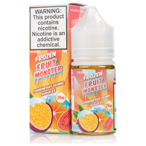 Frozen Fruit Monster Passion Fruit Orange Guava Salt 30ml