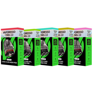 Cartuchos Vaporesso Luxe X Pod + Resistencia COREX 2.0