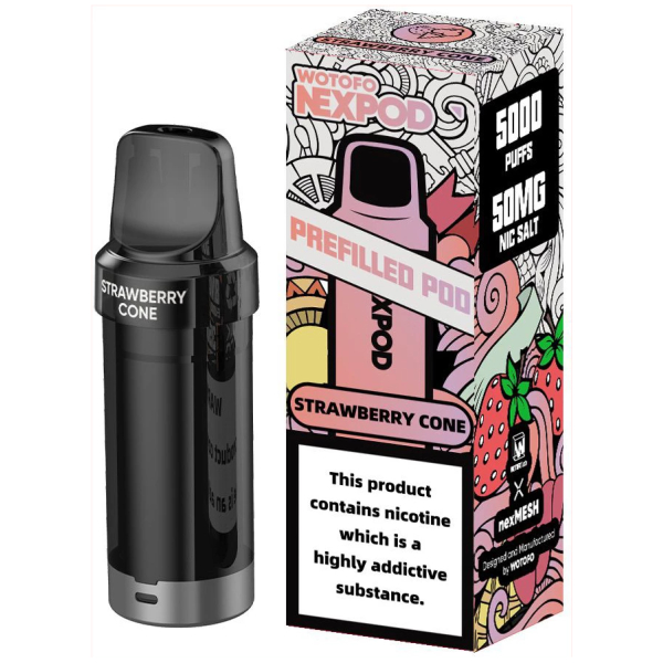 Cartucho de Recarga Wotofo Nexpod Strawberry Cone
