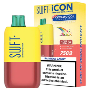 Vaporizador SWFT ICON 7500 Puff Rainbow Candy