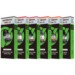 Cartuchos Vaporesso XROS Pod 3ml + Resistencia COREX 2.0