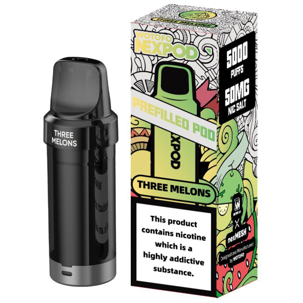 Cartucho De Recarga Wotofo NexPod Three Melons